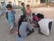 indické děti při hře